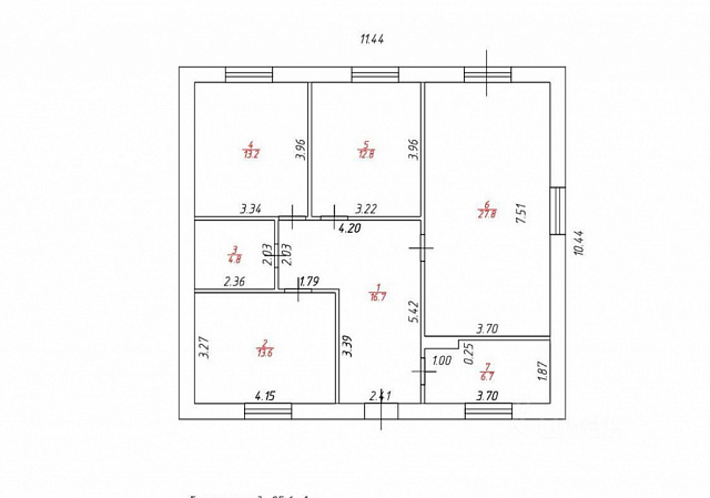 Дом, 1-этажный, 120 м², 10 соток